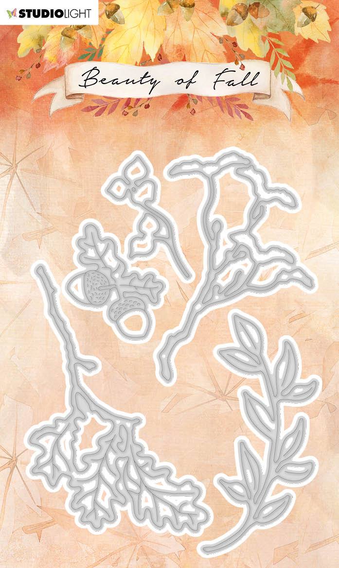 SL Cutting Die Autumn Leaves Beauty Of Fall 101x140mm nr.57