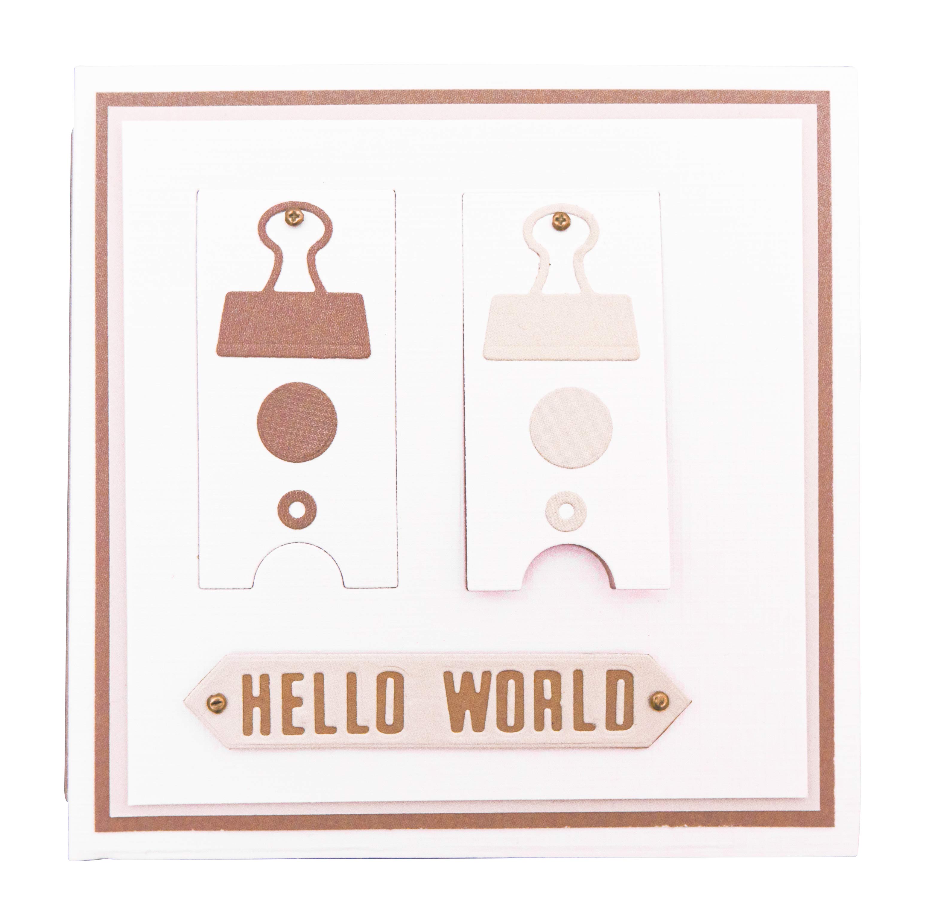 SL Cutting Die Square Journal Essentials 288x153x1mm 1 PC nr.163