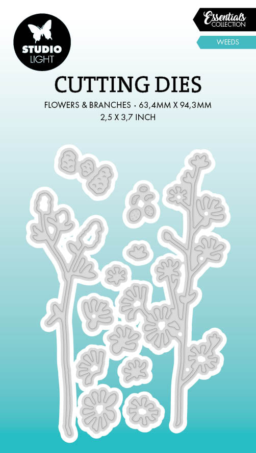 SL Cutting Die Weeds Essentials 12 PC