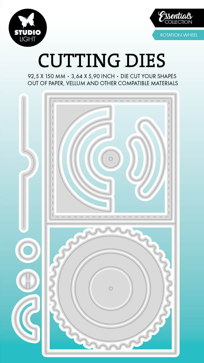 SL Cutting Dies Rotation Wheel Essentials 15 PC