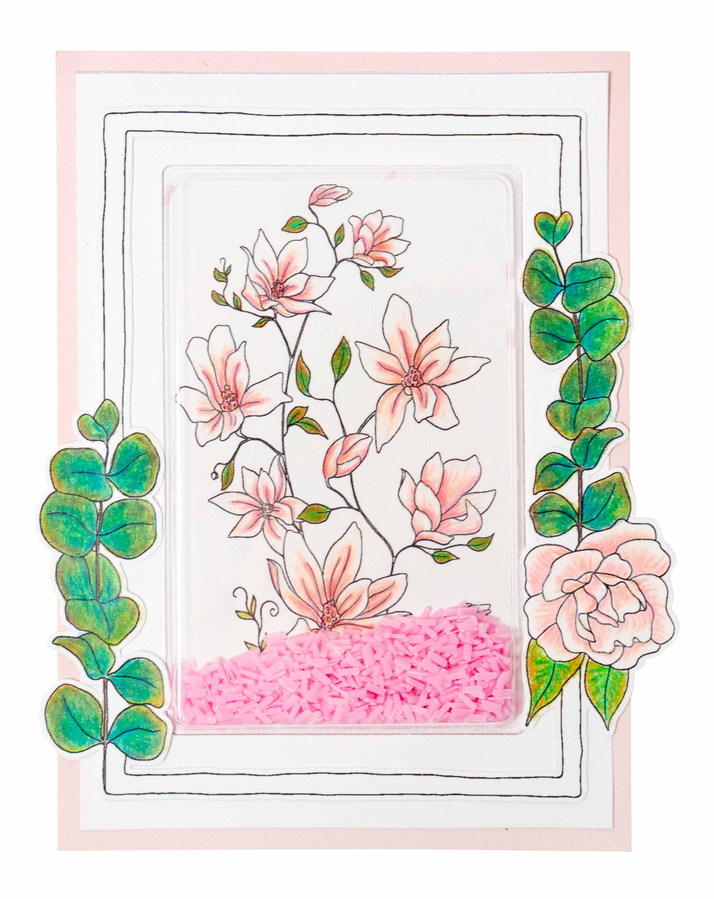 SL Clear Stamp Rectangle Essentials 119x129x3mm 2 PC nr.364