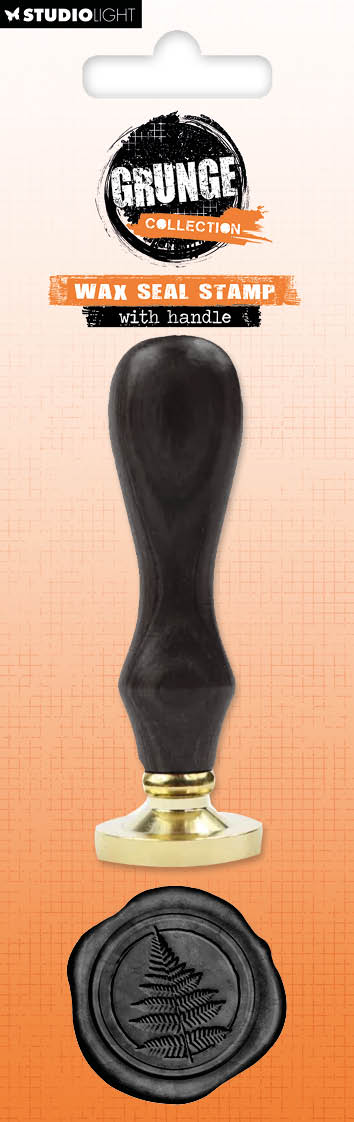 SL Wax Stamp Fern Grunge Collection 1 PC