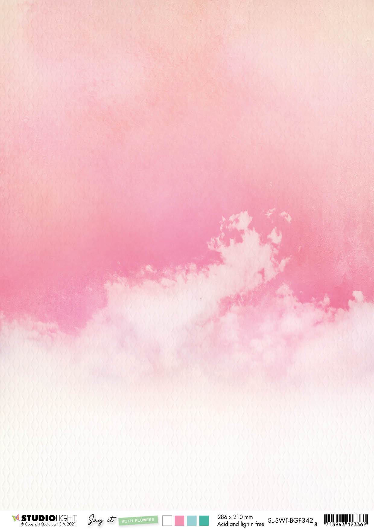 BG Paper Say it with Flowers 210x297mm nr.342