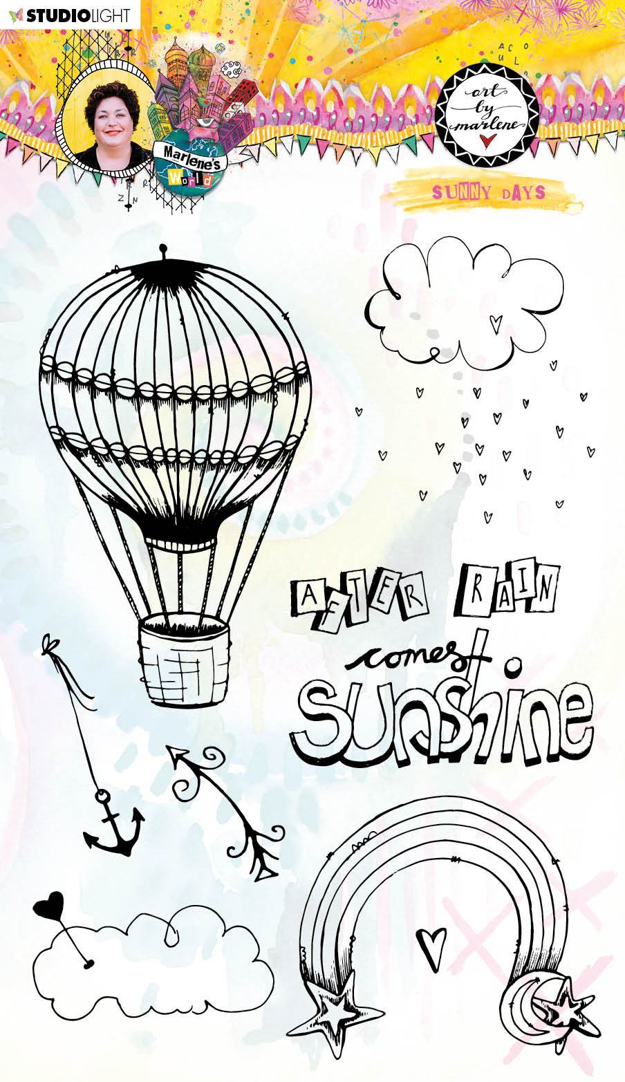 Art by Marlene Clear Stamp Marlene's World nr.61