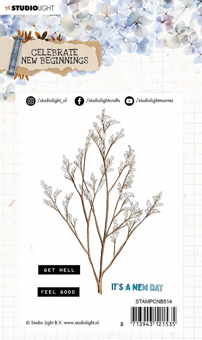 Clear Stamp Celebrate New Beginnings 105x148mm nr.514