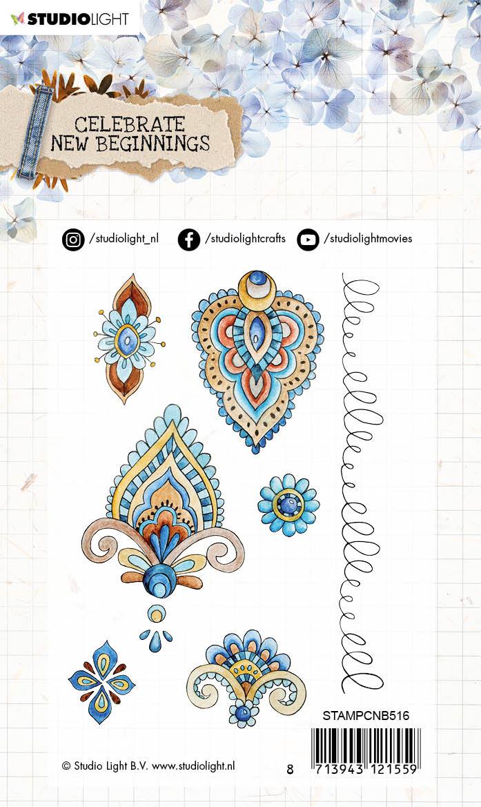Clear Stamp Celebrate New Beginnings 105x148mm nr.516
