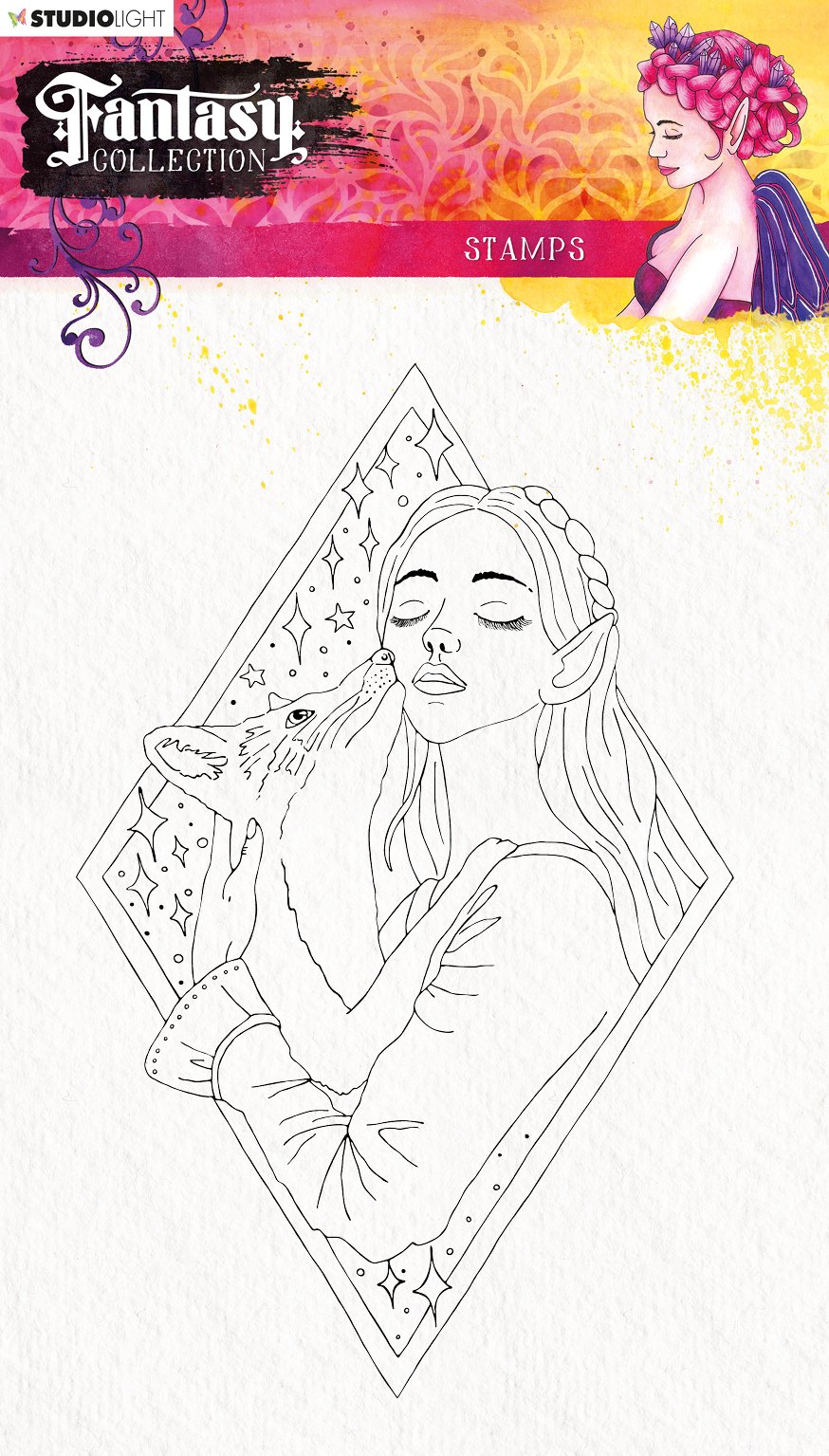 Stamp A5 Fairy, Fantasy Collection 2.0 nr.441