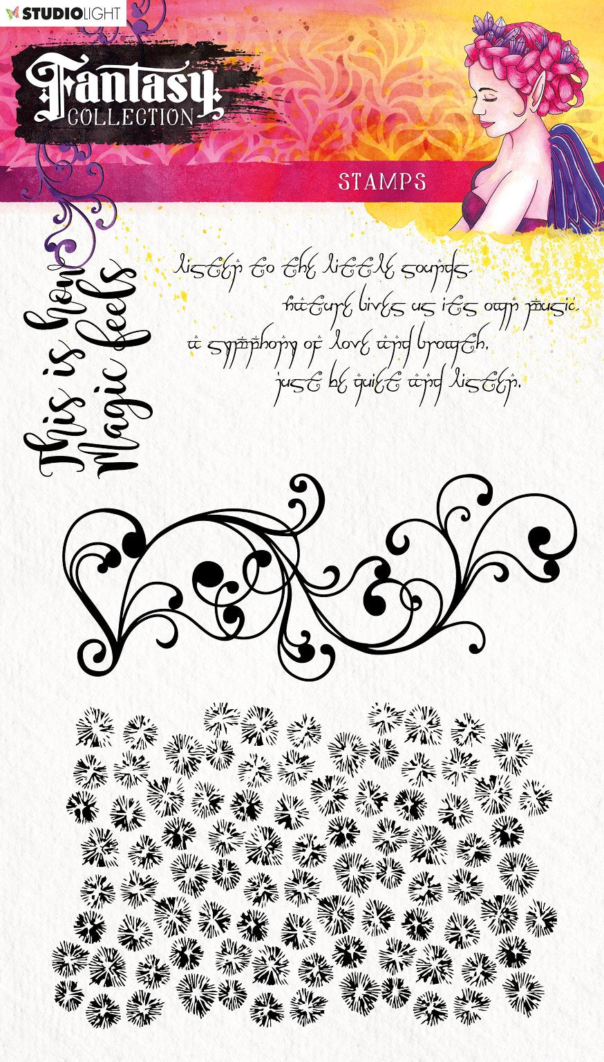 Stamp A5 Element, Fantasy Collection 2.0 nr. 445