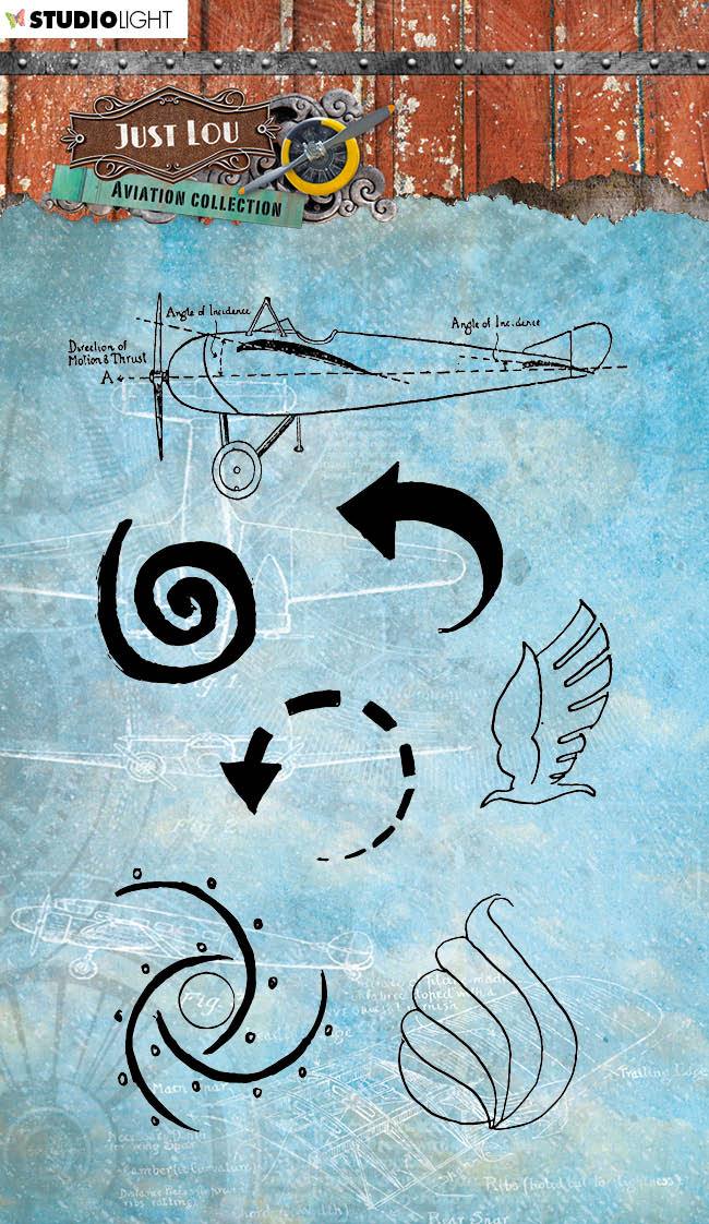 JL Clear Stamp Aviation Collection 105x148mm nr.09