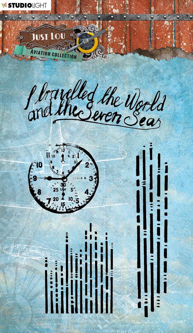 JL Clear Stamp Aviation Collection 105x148mm nr.12