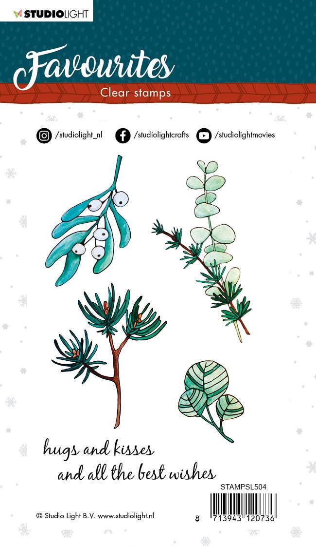 Clear Stamp Winter's Favourites 105x148mm nr.504