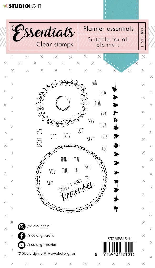 Clear Stamp Planner Essentials nr.511