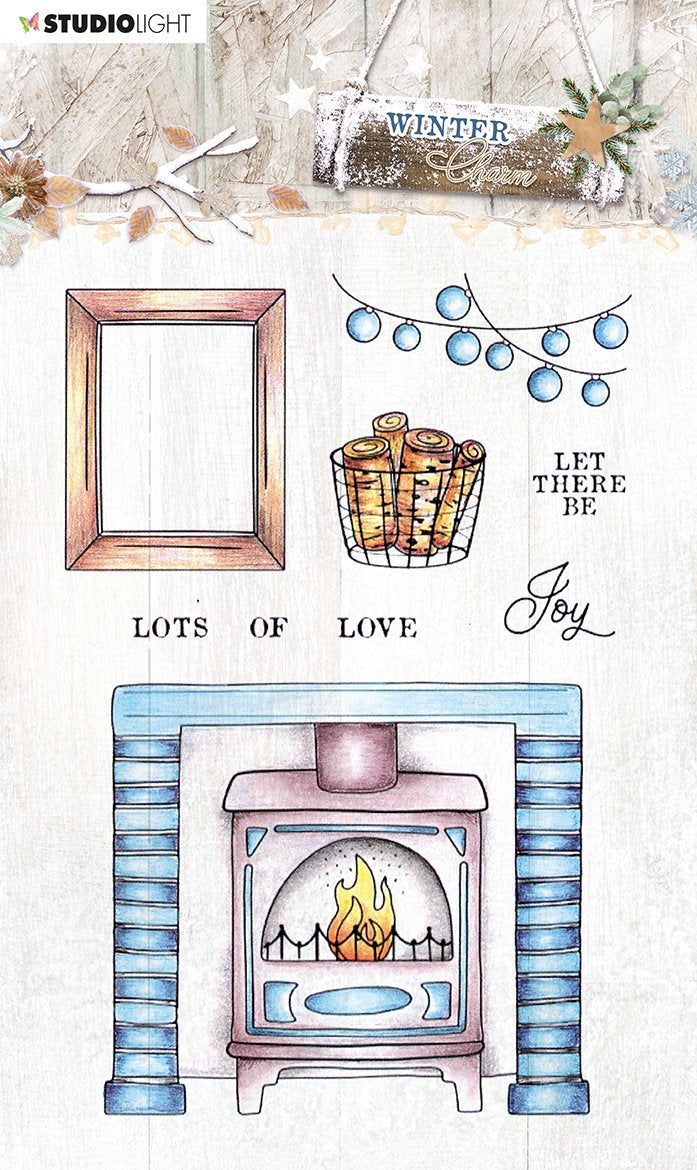 SL Clear Stamp Winter Charm 105x148mm nr.490