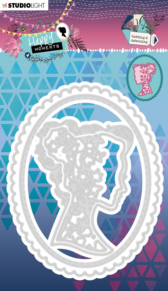 Embossing Die 99x125 mm, Happy Moments nr.290