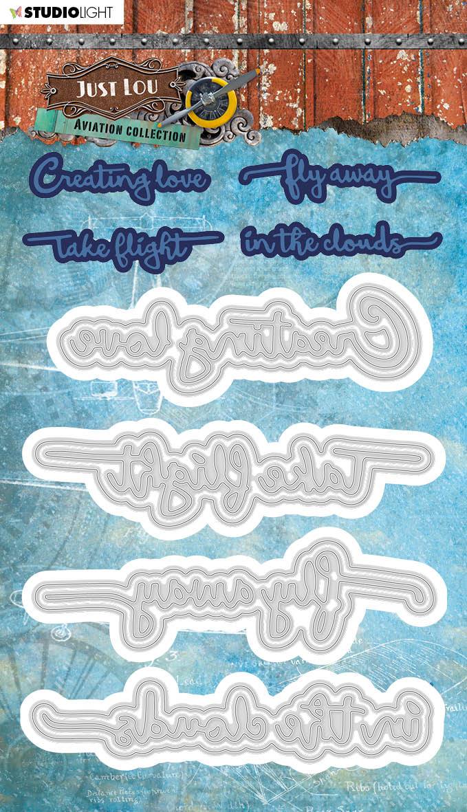 JL Cutting & Embossing Die Aviation Collection 100x118mm nr.12