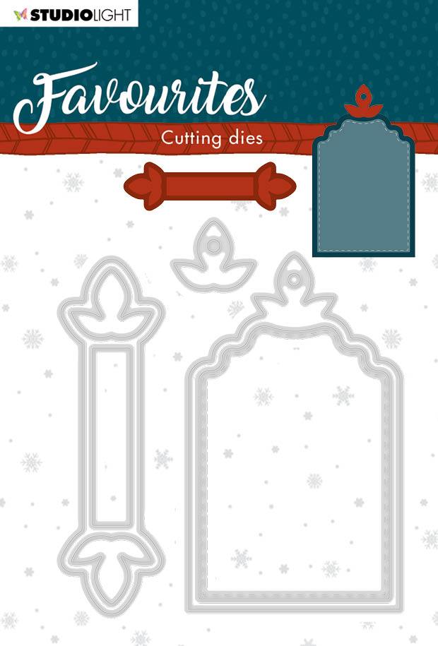 Cutting Die Winter's Favourites 105x155mm nr.335