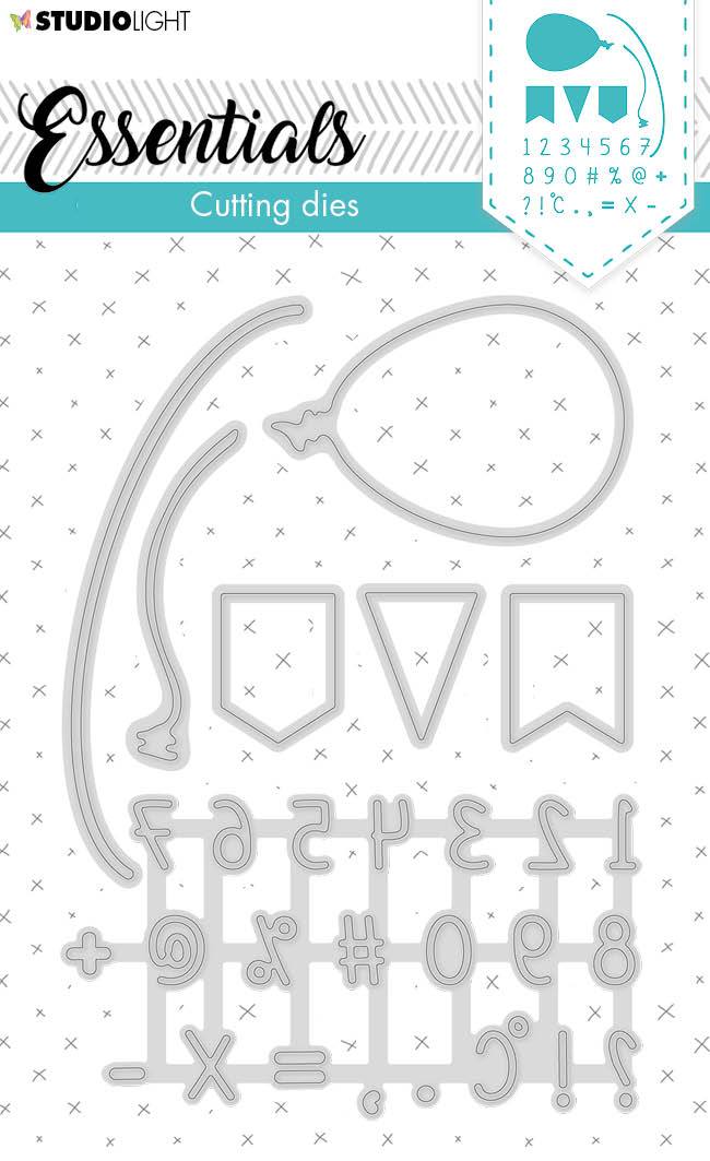 Cutting Die Numbers Essentials nr.358