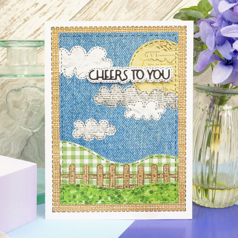 Stickables A5 Self-Adhesive Papers - Fabric