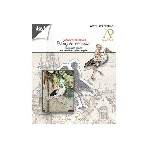 Joy! Crafts Die - Baby And Stork