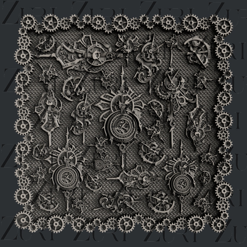 Zuri Designs Steampunk Clocks