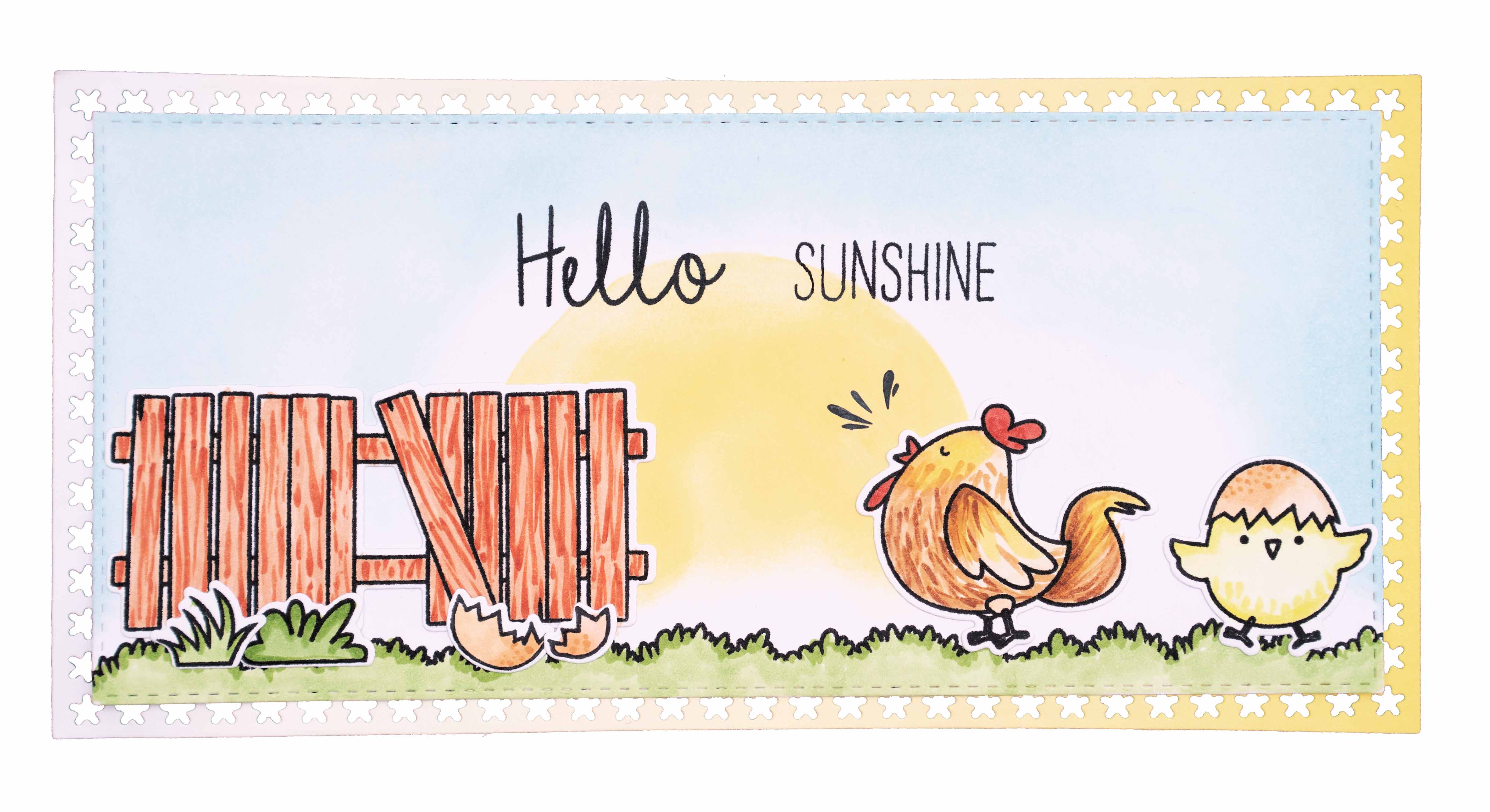 SS Stamp & Cutting Die Chicks And Eggs Sweet Stories 160x270x3mm 34 PC nr.36