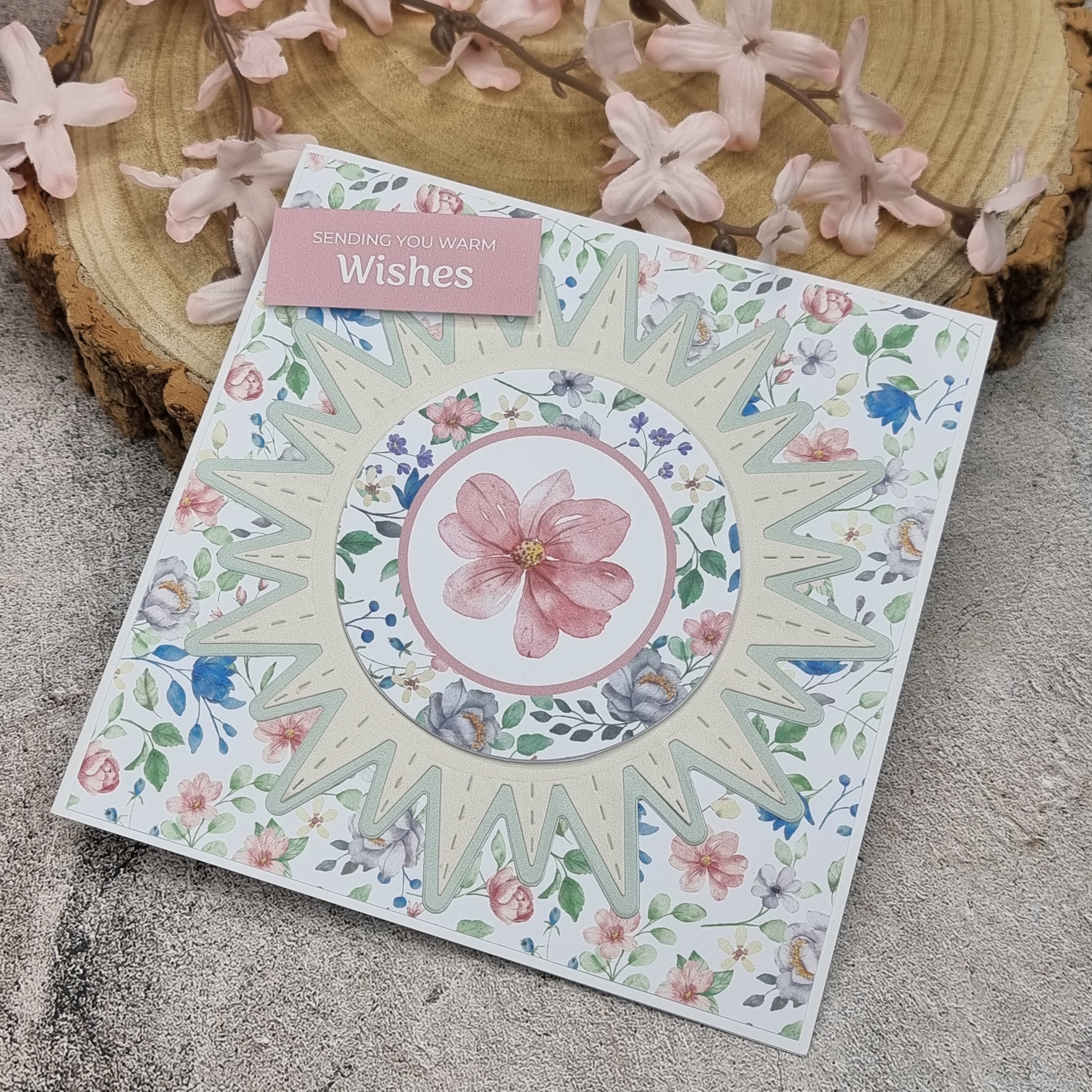 The Paper Boutique Sunny Gardens 6 in x 6 in Decorative Paper Pad