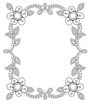 Creative Expressions Stamps - Tessa's Oakham Frame