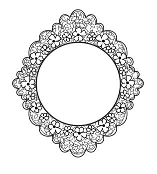 Creative Expressions Stamps - Tumbling Leaves