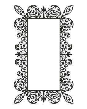 Creative Expressions Stamps - Emma's Celebration Frame