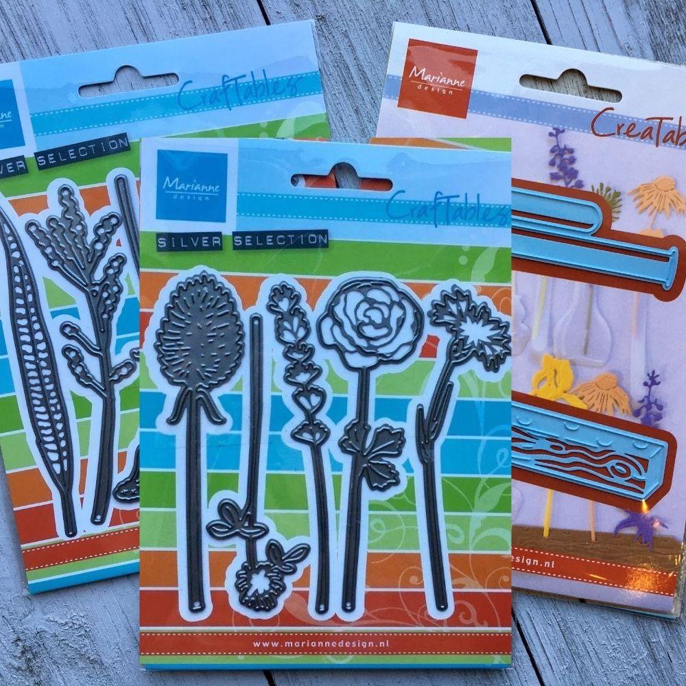 Pin It Fresh Flower Die Bundle