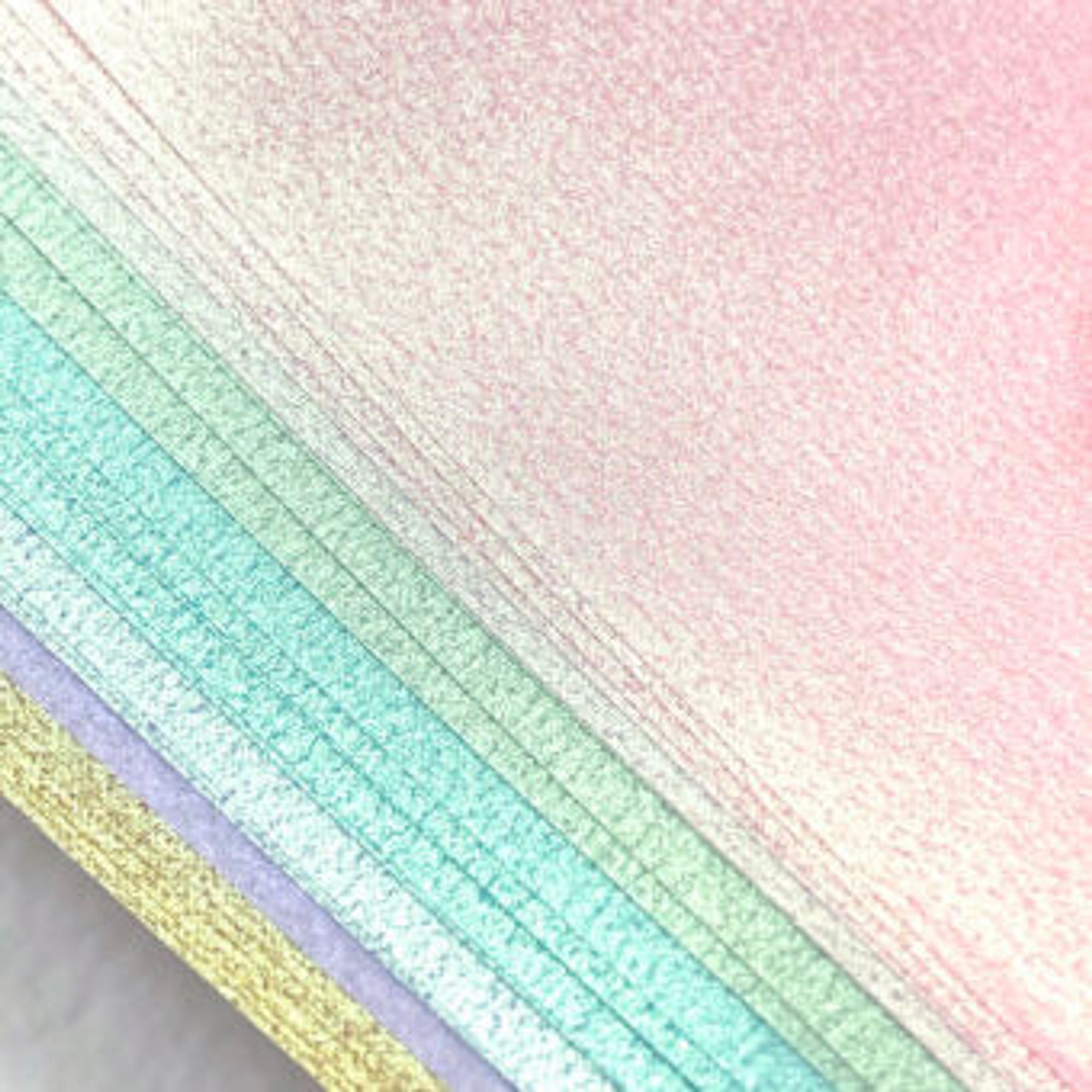Shimmer Vellum 6x6 - Spring Assortment - 10 Sheets(2 each of 5 colors)