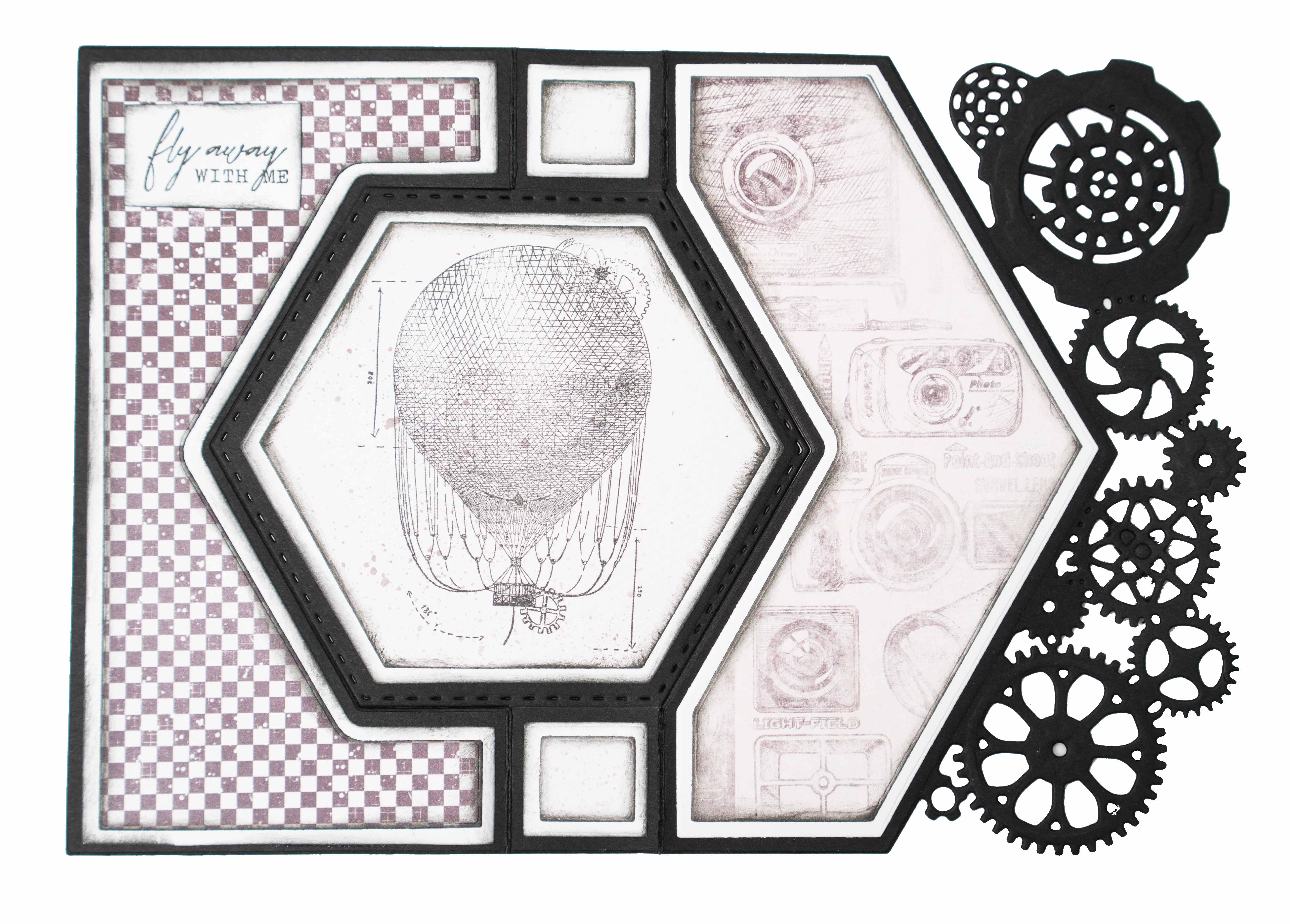 SL Paper Pad 9 Patterns - 170 GSM Vintage Treasures 152.4x152.4x9mm 36 SH nr.43