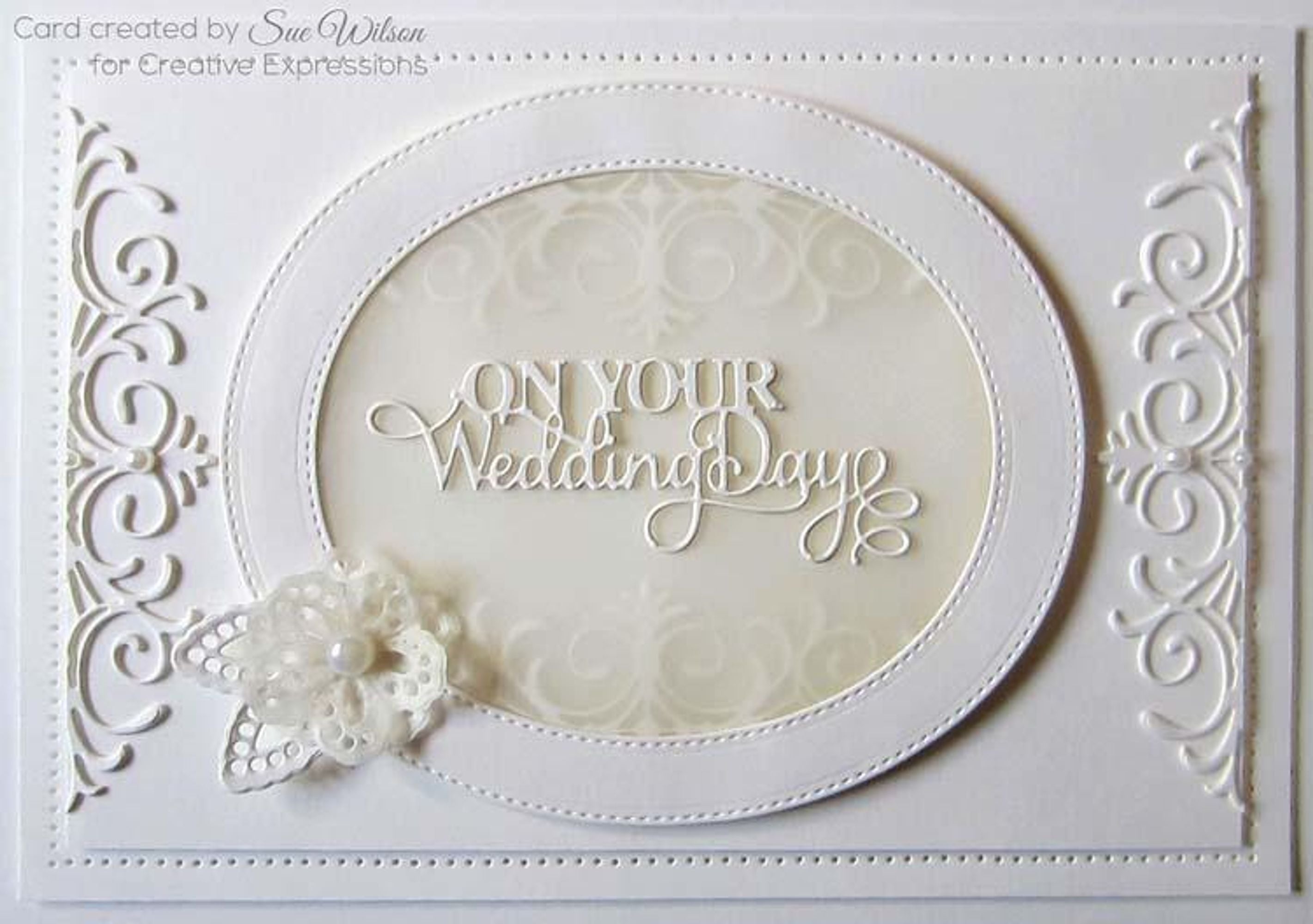 Dies by Sue Wilson Mini Expressions Collection On Your Wedding Day