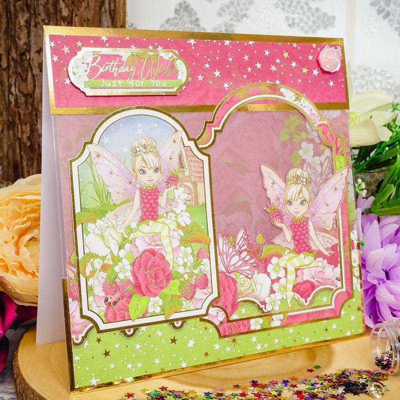 Fairy Blossoms Printed Parchment