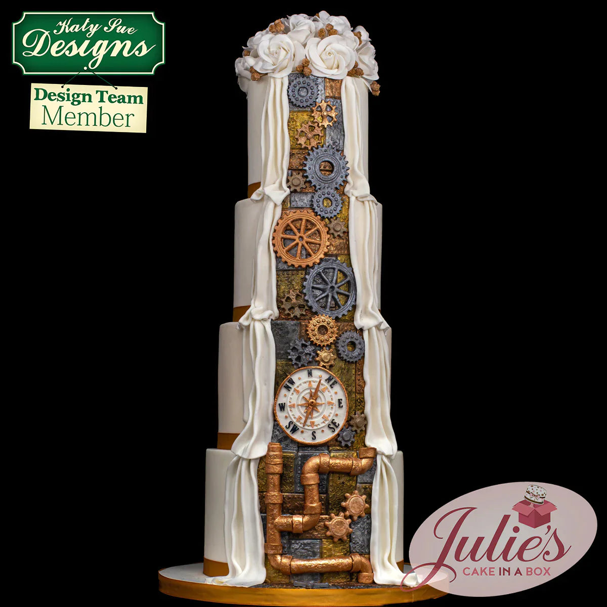 Distressed Cogs Silicone Mould