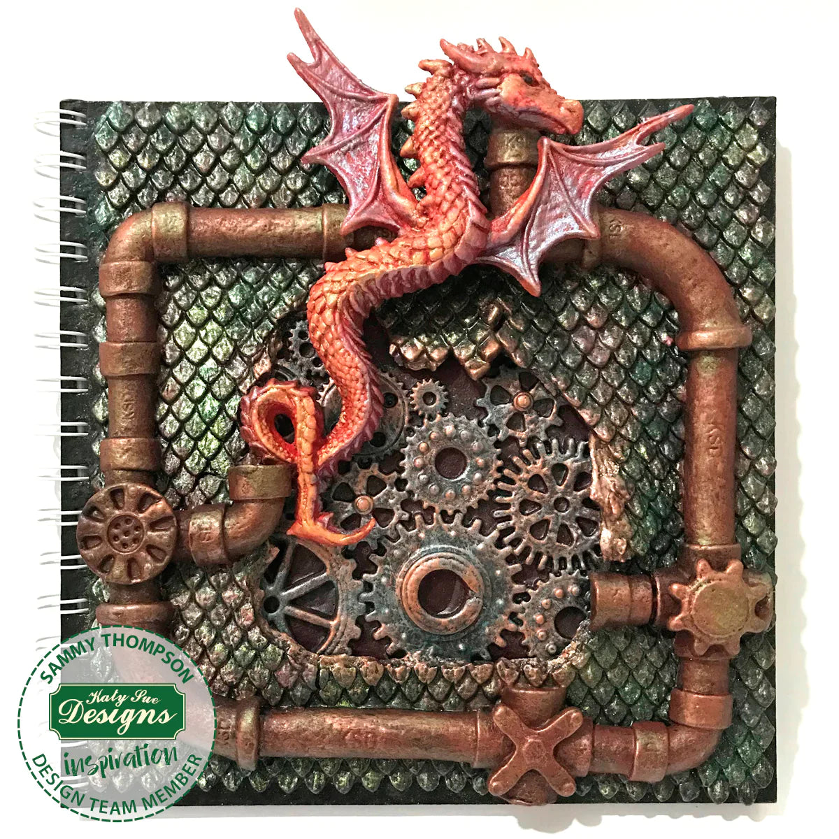 Distressed Cogs Silicone Mould