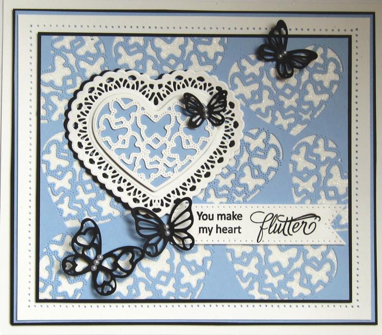 Fillables Collection Fluttering Heart Die