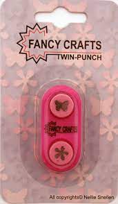 Fancy Crafts Twin Punch 2 in - 1 butterfly/flower