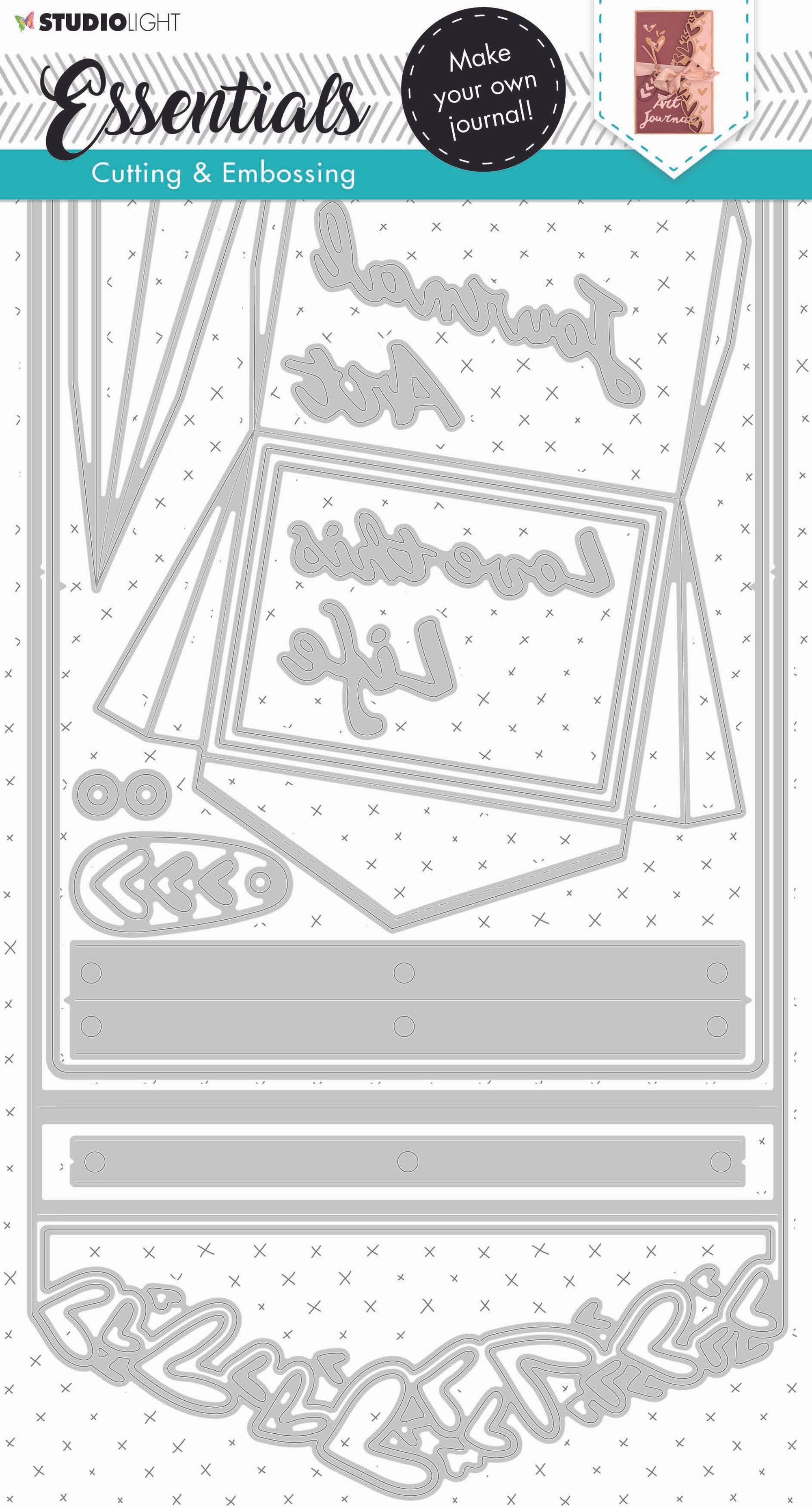 SL Cutting Die Square Journal Essentials 148x210x1mm 1 PC Nr.100