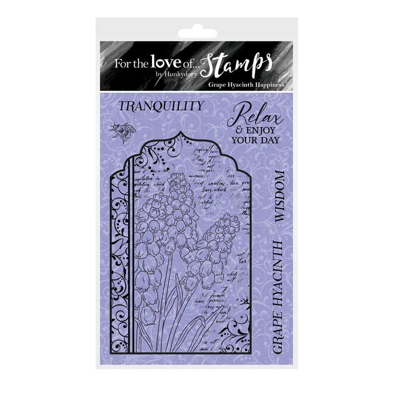 Hunkydory Crafts For the Love of Stamps - Mini Stamps - Hyacinth