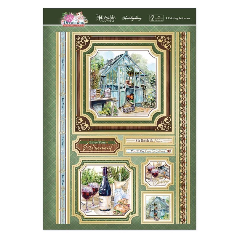 A Relaxing Retirement Luxury Topper Set