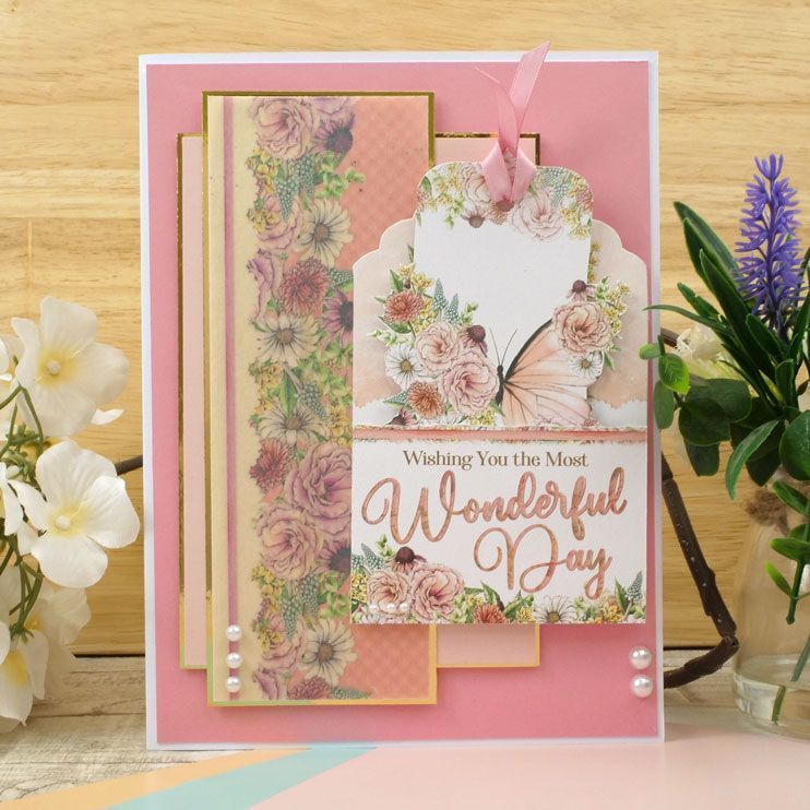 Wildlife Blossoms Printed Parchment