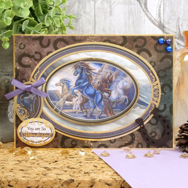 Running Free Printed Parchment