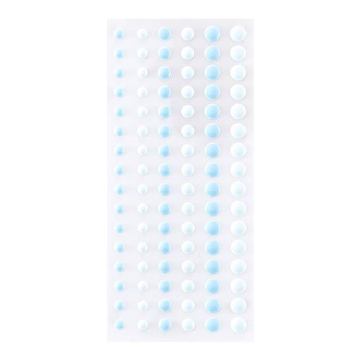 Dimensional Two Tone Blue Enamel Dots