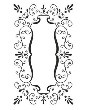 Creative Expressions Stamps To Die For Emma's Joyful Frame