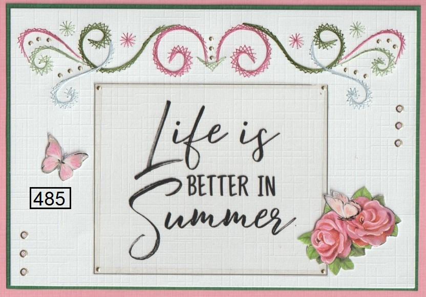 Laura's Design Digital Embroidery Pattern - Swooping Boarder 3