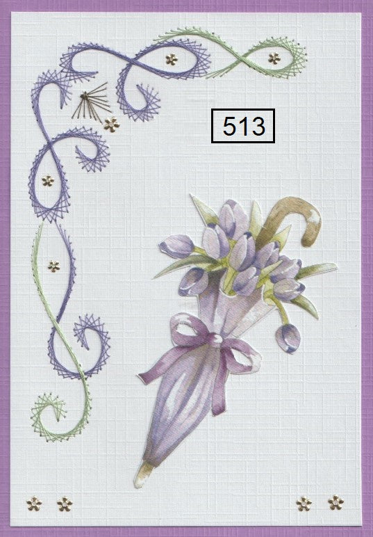 Floral Flourish Embroidery Pattern (PDF)