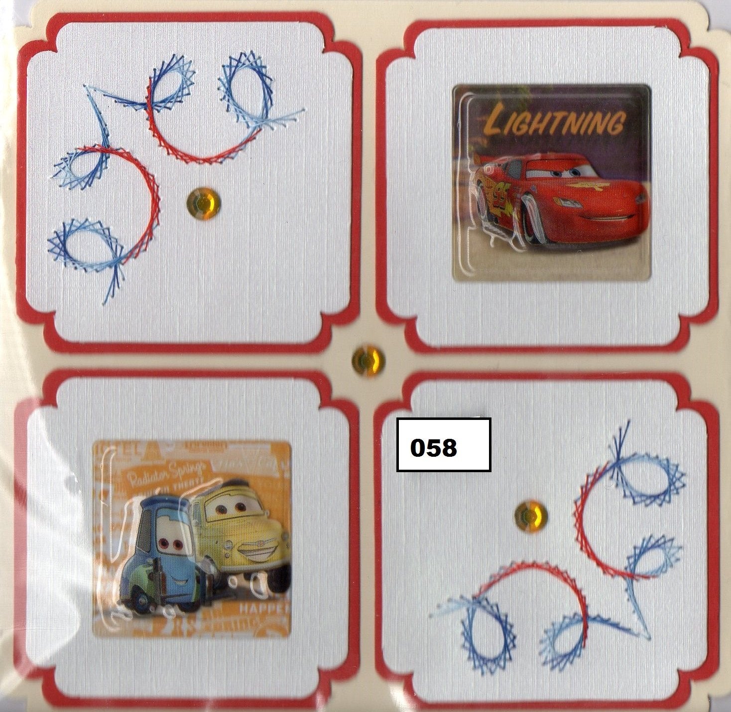 Laura's Design Digital Embroidery Pattern - Four Corners