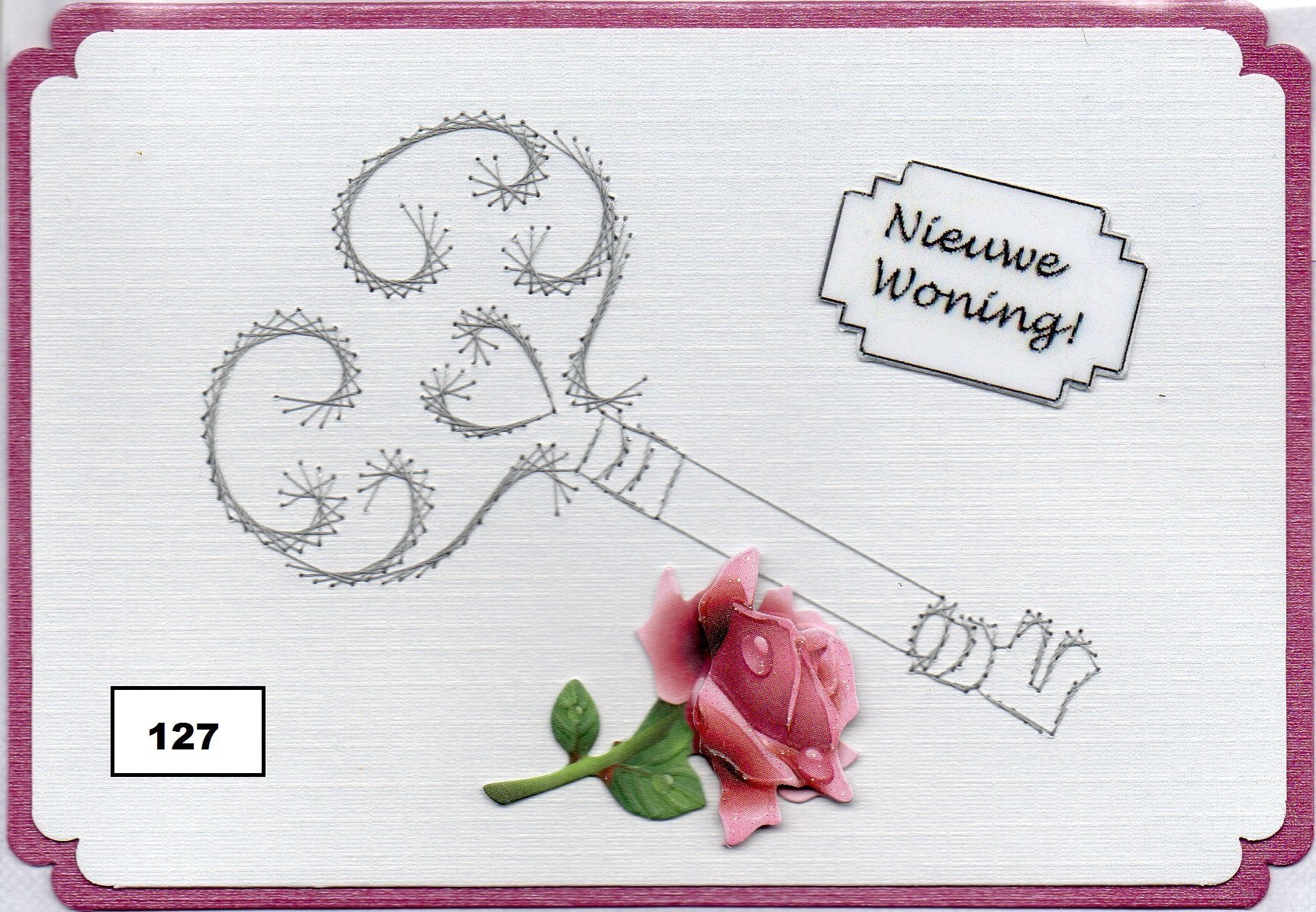 Laura's Design Digital Embroidery Pattern - Fancy Key