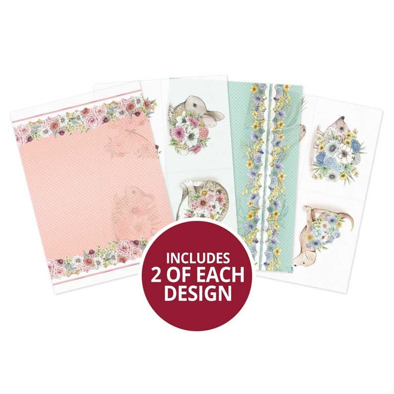 Wildlife Blossoms Printed Parchment